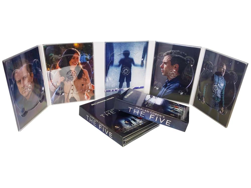 5 disc 10 panel DVD digipack