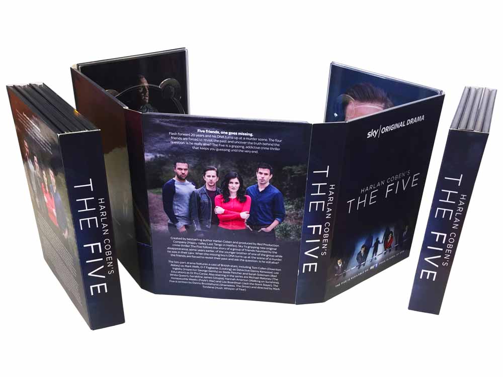 10 panel DVD digipack 5 tray