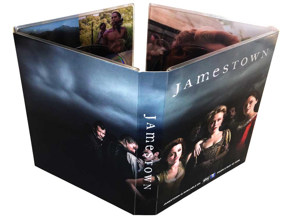 8 panel DVD digipack 4 disc trays