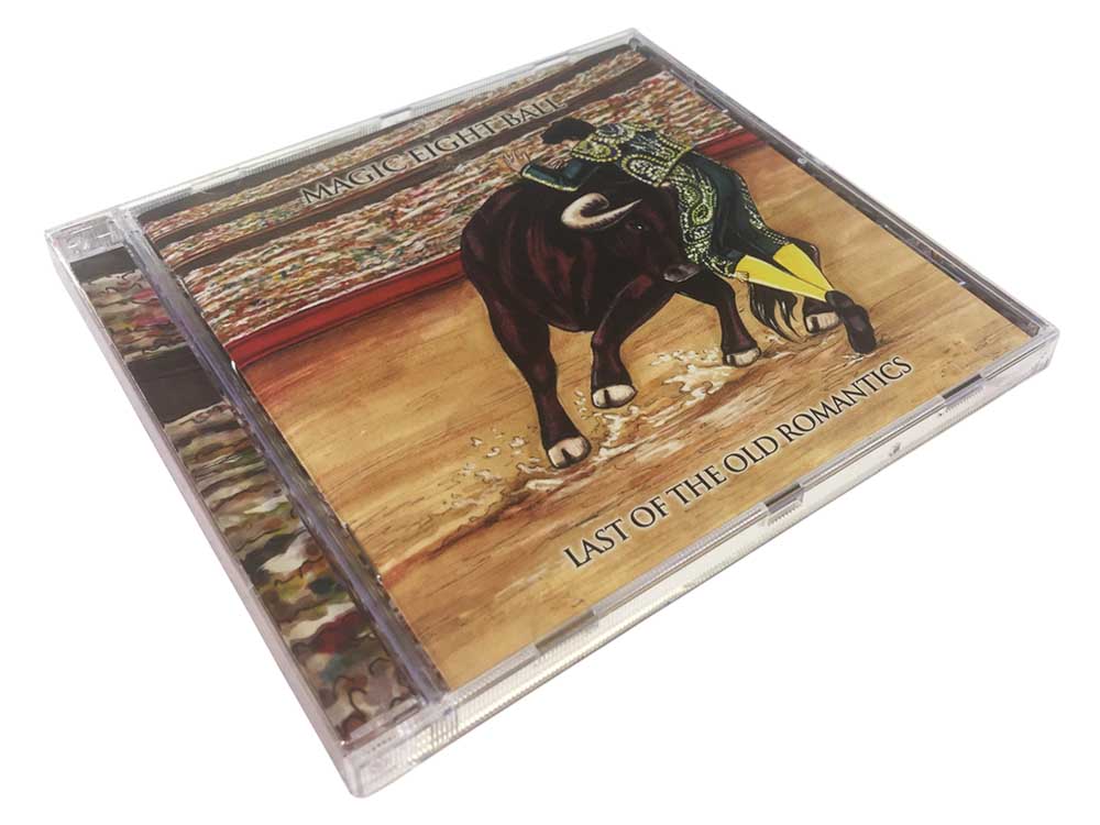 Clear jewel case with CD