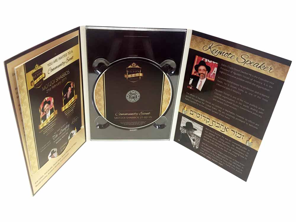 DVD digipack 6 panel 1 discs & booklet insert