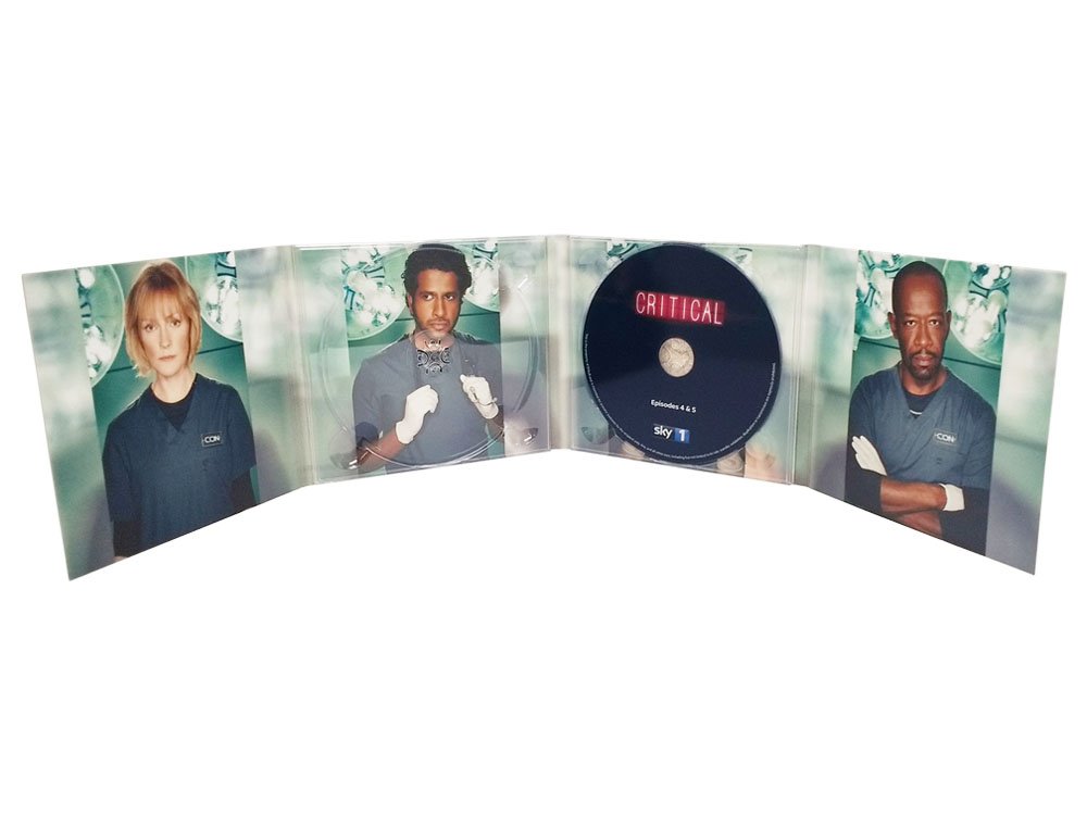 8 panel CD digipack