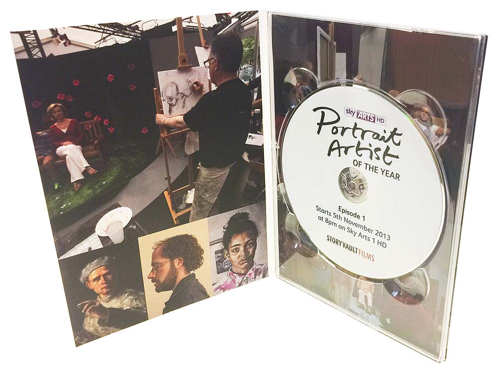 4 panel DVD digipack