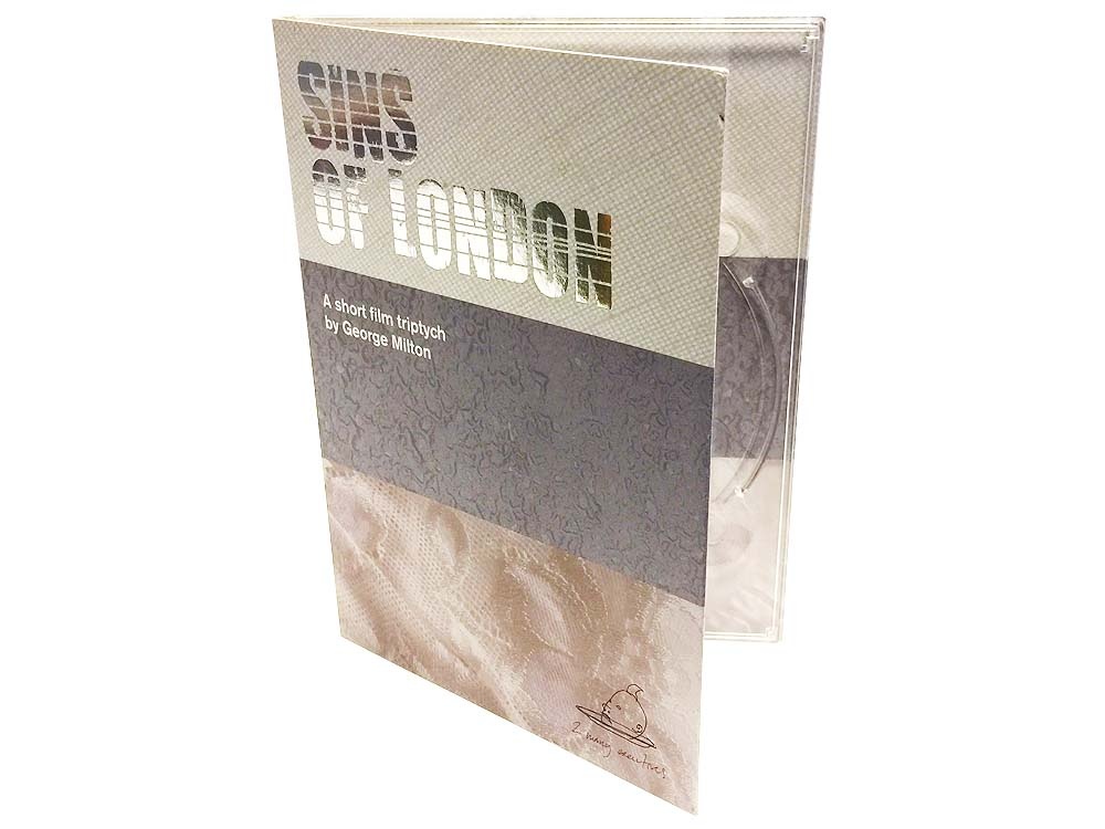 DVD digipack with foil blocking