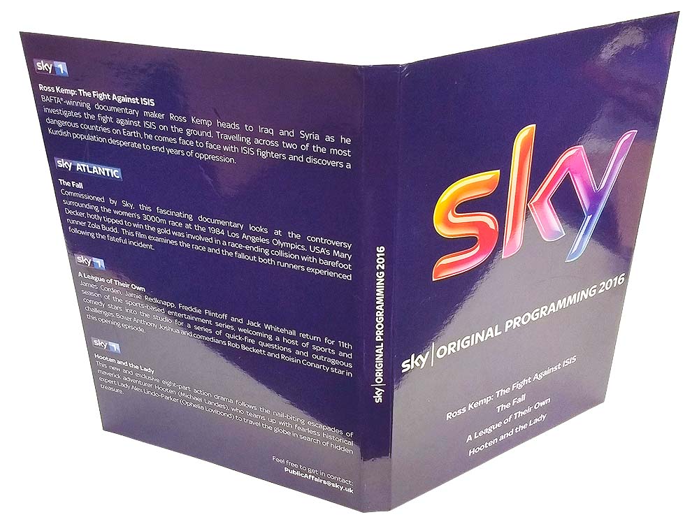 DVD digipack Sky TV