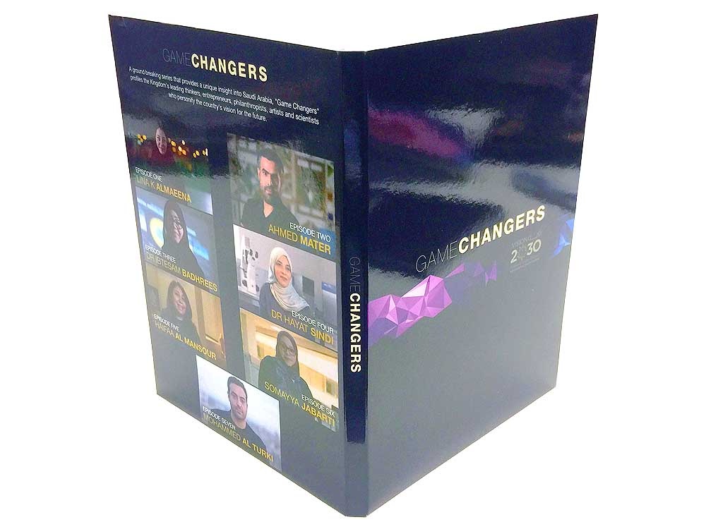 DVD digipack with booklet slot pocket