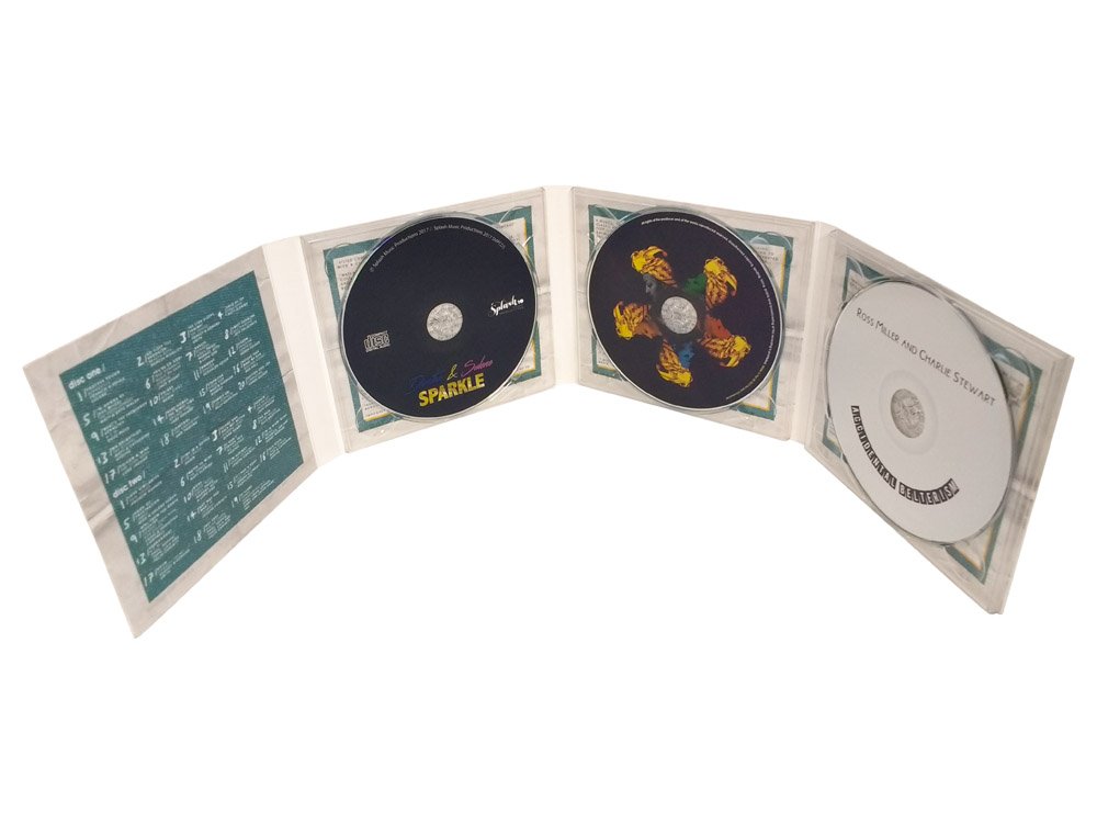 8 panel CD digipack