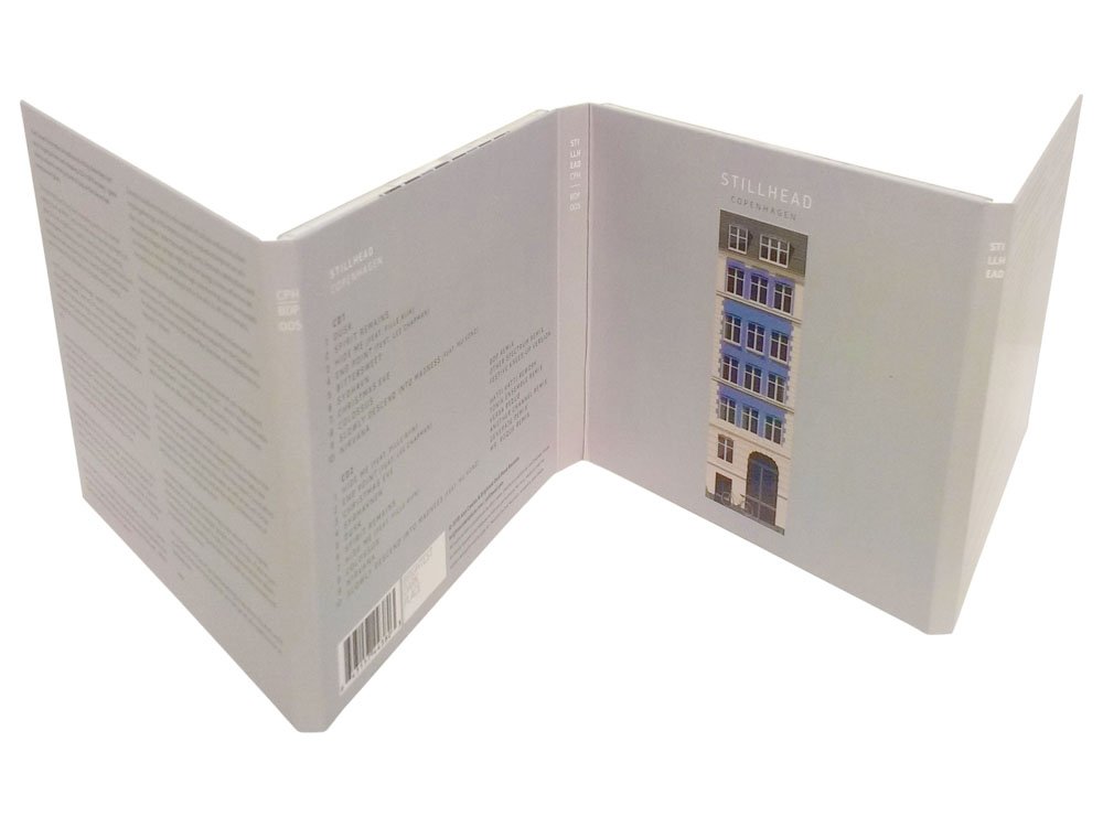 8 panel CD digipack