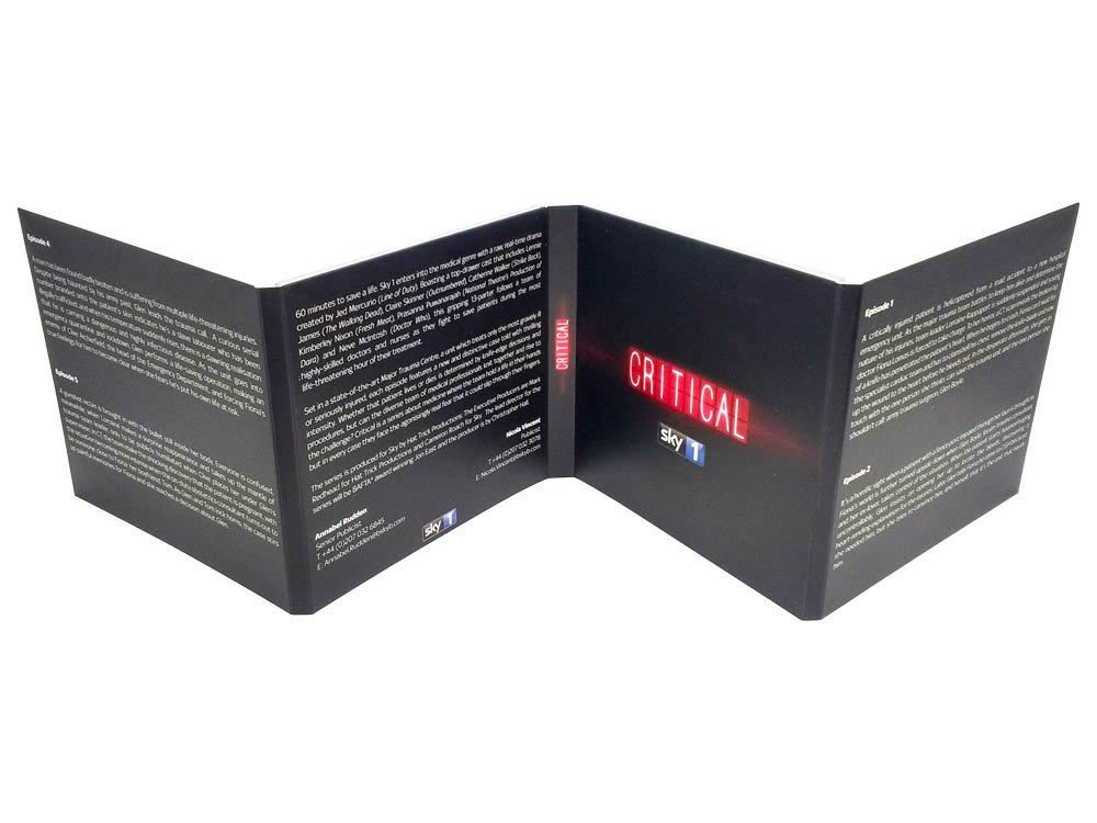 8 panel CD digipack