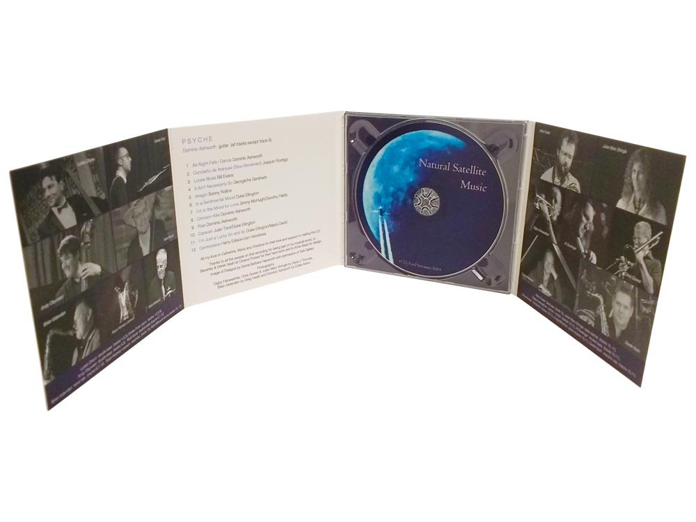 8 panel CD digipack