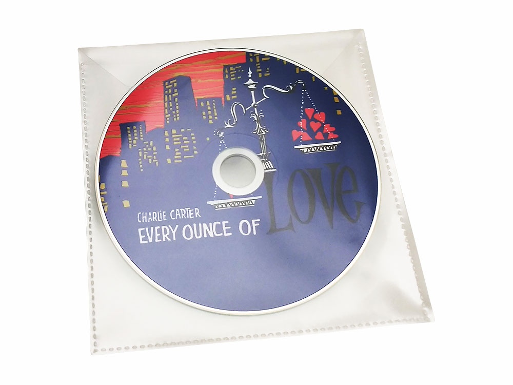 PVC CD sleeves