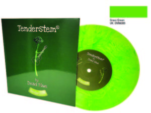7 inch green colour vinyl and sleeve Tenderstem