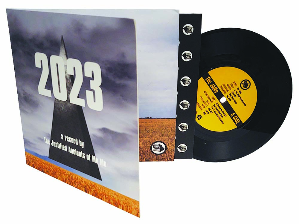 7 inch vinyl with full colour printed gatefold sleeve and printed inner